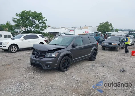 2016 Dodge Journey R/T из США, поврежденный, VIN 3C4PDDEG9GT108887